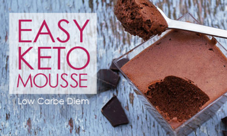 Low Carb Easy Keto Chocolate Mousse