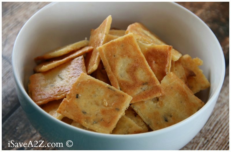 Keto Friendly Low Carb Cheese Crackers Recipe