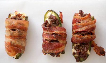 Bacon Jalapeno Poppers Low Carb Appetizer