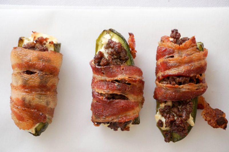 Bacon Jalapeno Poppers Low Carb Appetizer